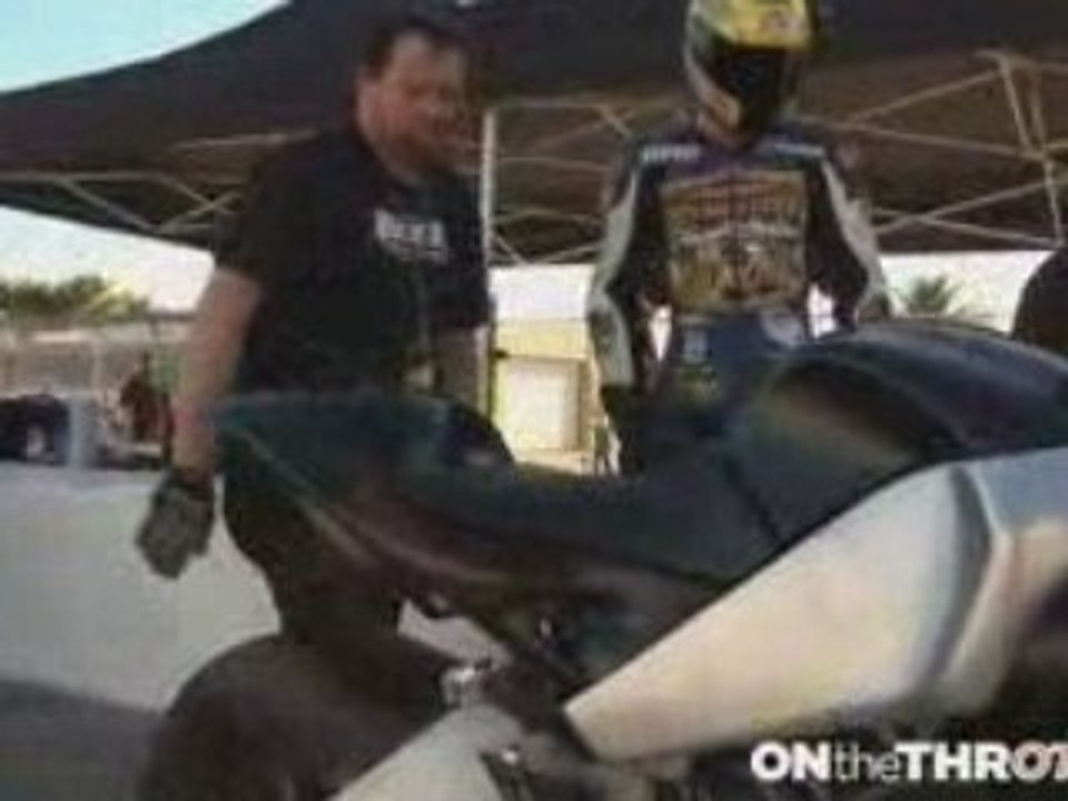 Shawn Higbee Daytona Tire Test 08 Buell Racing