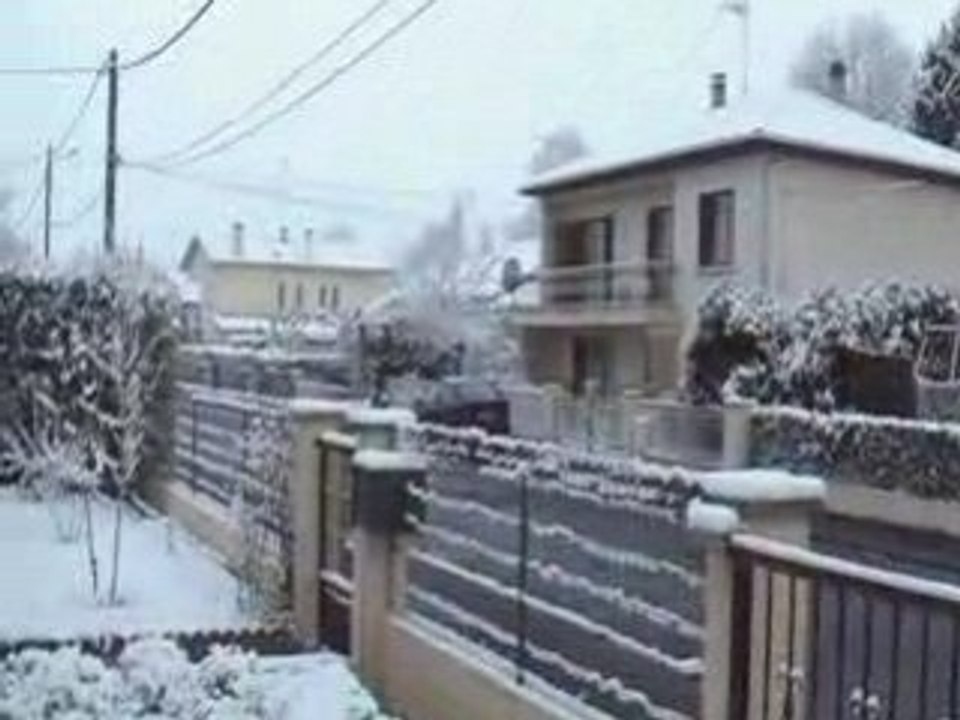 Neige à Bergerac
