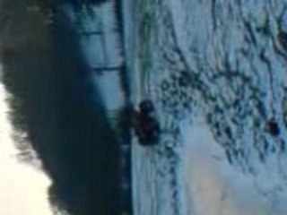 quad riviére gelée