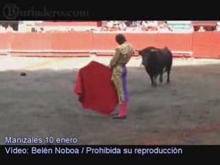 Luis Bolívar, oreja en Manizales