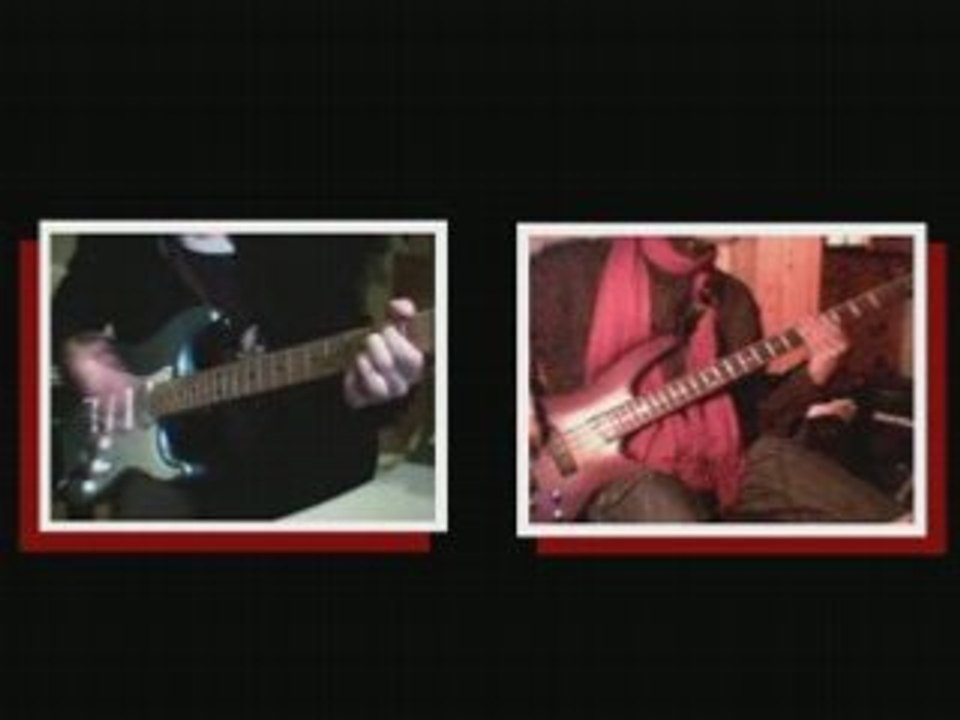 RHCP - Suck my kiss {Guitar & Bass cover}