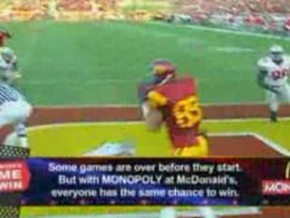 College Football Minute Presented by McDonald's Monopoly