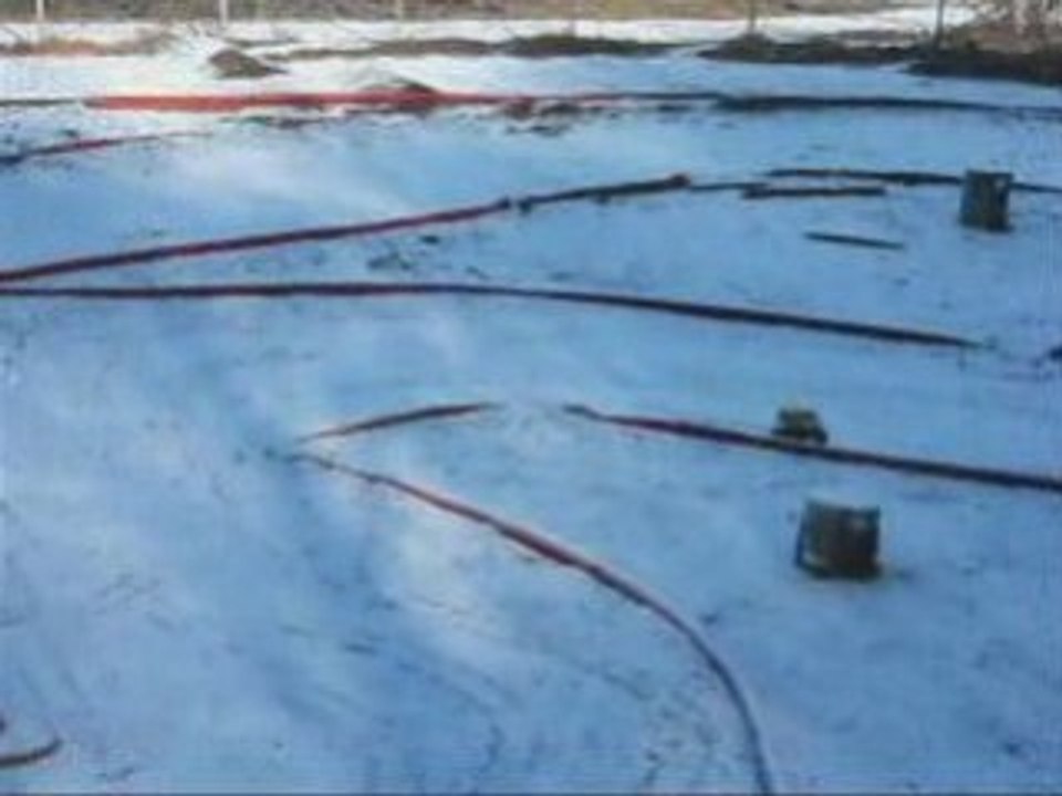 Vanessa dans la neige au MCR 42