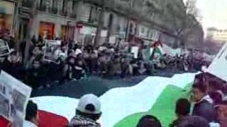 Manifestation Pro palestine soutient gaza