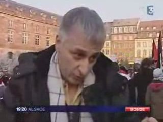 France3 - Manifestation contre les  massacres  à Gaza