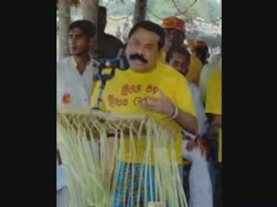Mahinda Rajapakse Music Video