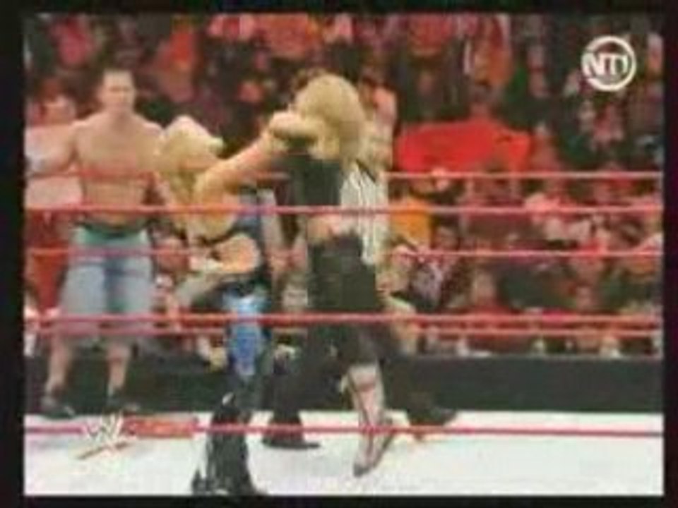 Catch john cena & trish stratus vs santino  & beth phenix