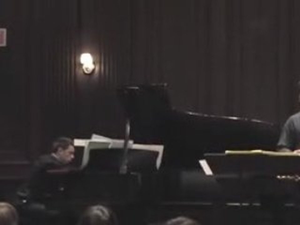 Concert Duo Goury-Josset au Boston  Conservatory partie 2