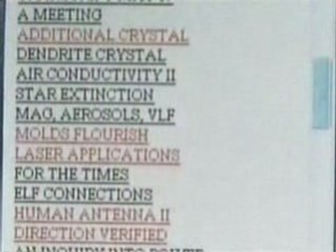 Aerosol Crimes aka Chemtrails #2