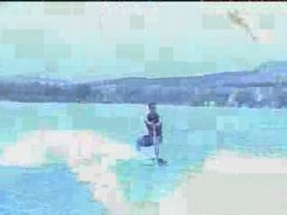 Attention les yeux - Les gamelles du WakeSkate!