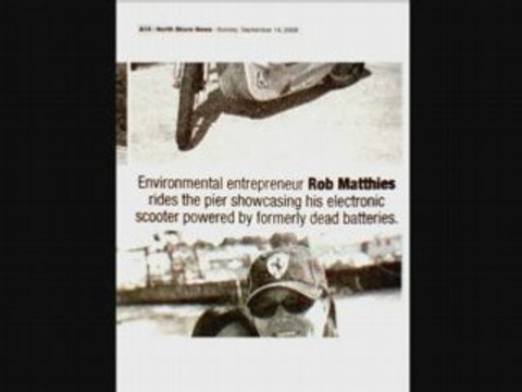 Rob Matthies in North Shore News on Revived Battery Scooter