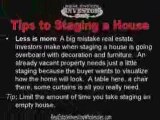 Staging the Real Estate Wholesaling House to Sell