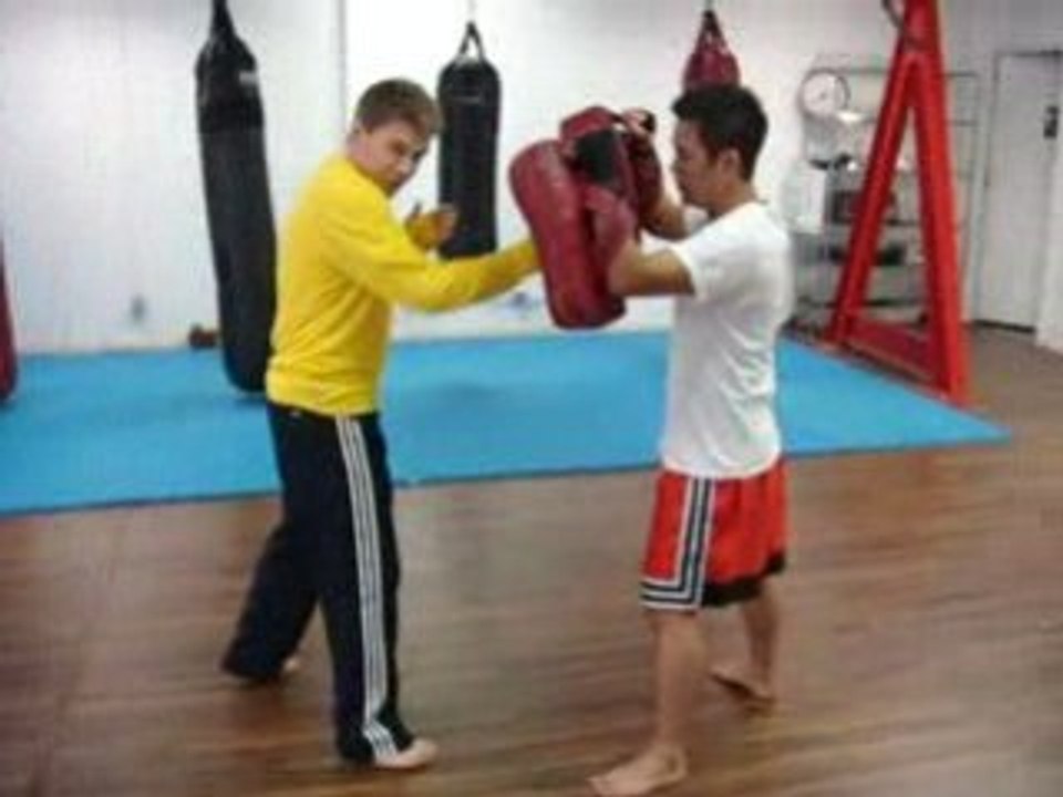 Donnie B: Old Style Muay Thai - Up Elbow Technique