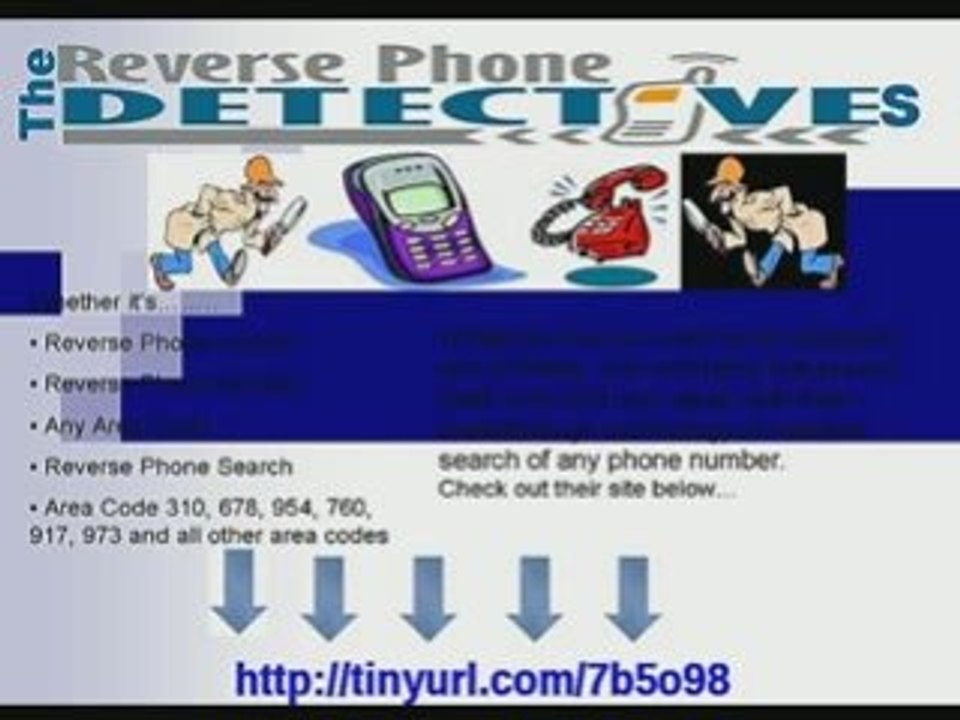 From Reverse Cell Phone Lookup to Cell Phone Look up & all!