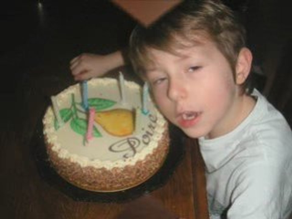 Anniversaire Erwan mon ptit cousin 6 ans