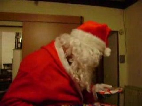 L'arrivée du pere noel le 24 décembre 2008