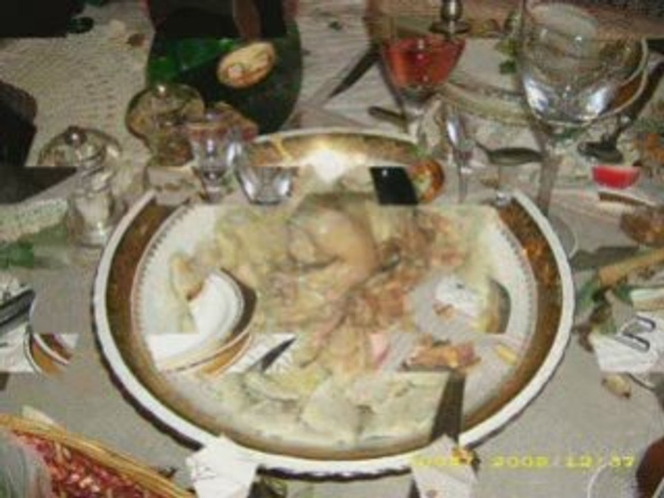 REPAS DU REVEILLON ST SYLVESTRE