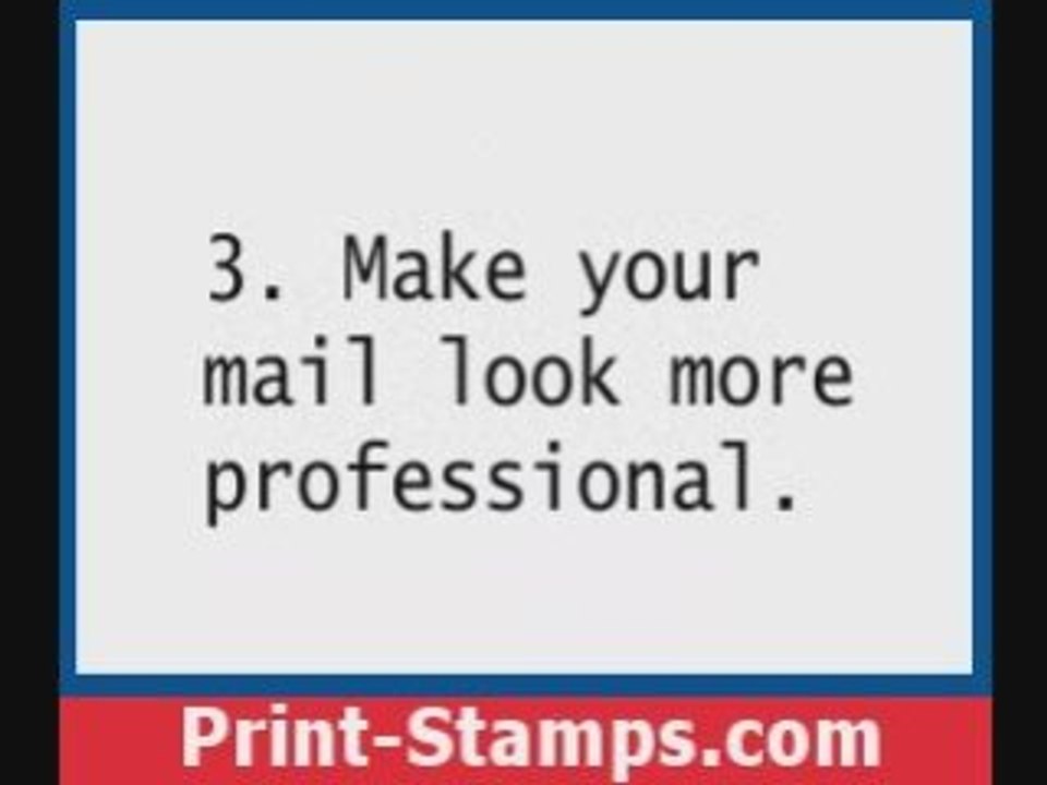 USPS Print Stamps - Why You Should Print Your Own Stamps