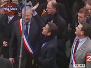 Sarko boycotté par les syndicats