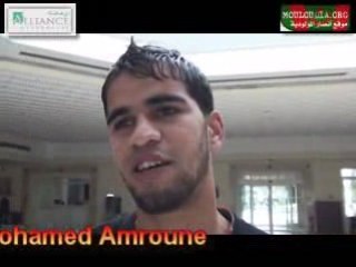 stage de soussa 2009 déclarations de mohamed amroune