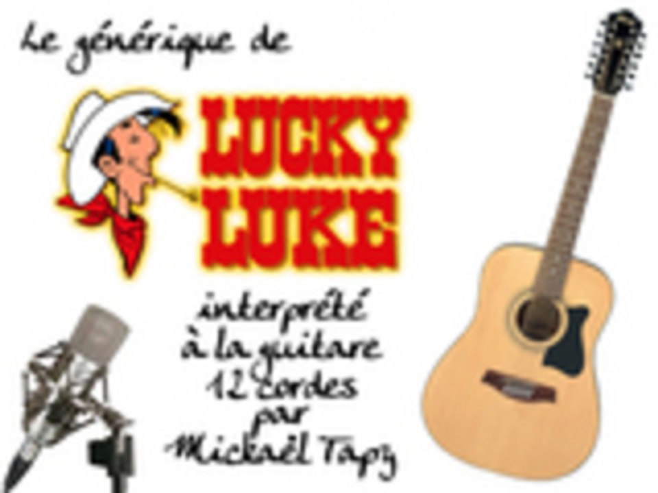 Lucky Luke (générique à la guitare 12 cordes)