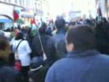 manifestation pour le soutien de gaza a besançon