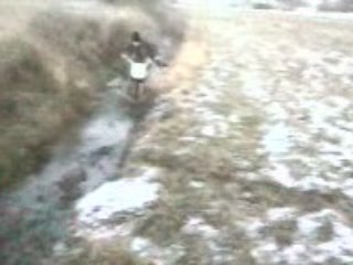 Chute en moto