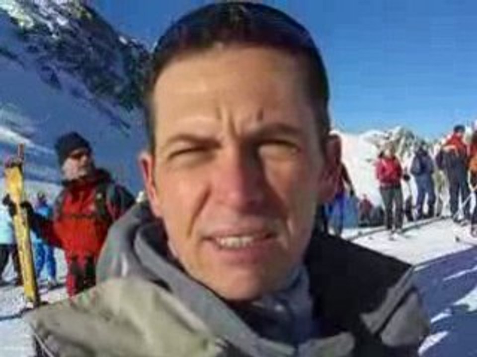 Les Arcs à la sortie du Trans arc