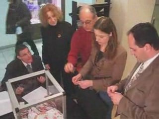 Tirage des lots du jeu de Noël de l'UCPF