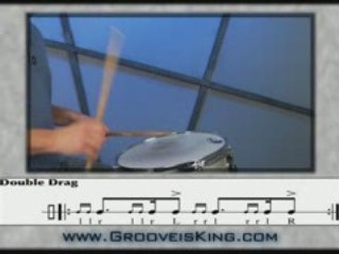 Double Drag - Rudiment - How to Play Drums - Drum Lessons