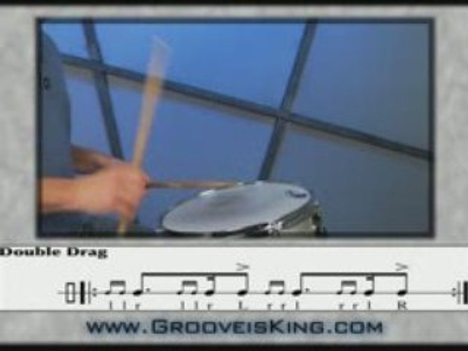 Double Drag - Rudiment - How to Play Drums - Drum Lessons