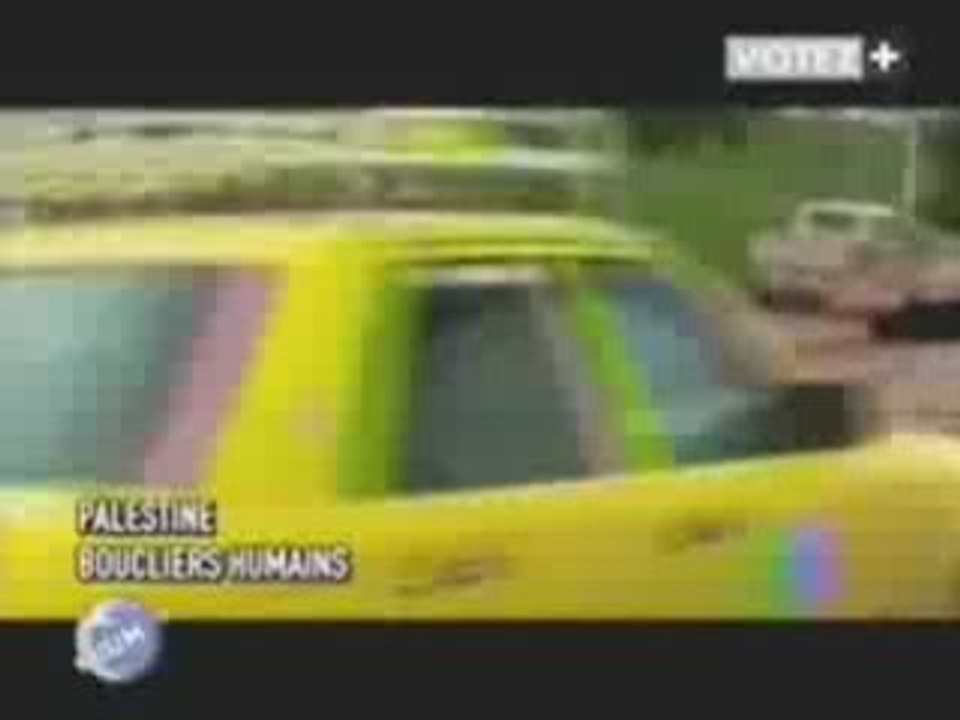 Tsahal et les boucliers humains en flag