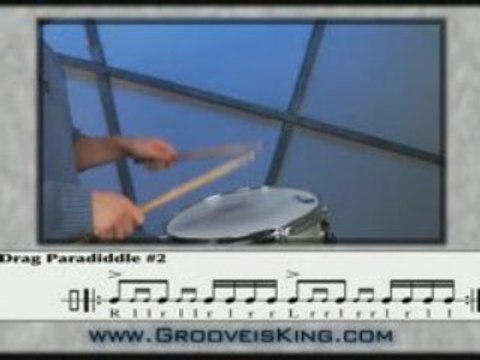 Drag Paradiddle 2 - Rudiment - Play Drums - Drum Lessons