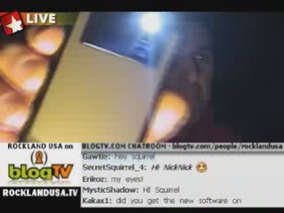 BlogTV Mobile on my BB