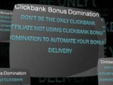 Scam update: Clickbank Bonus Domination