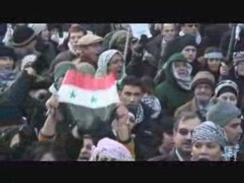 Manifestation contre massacres Gaza