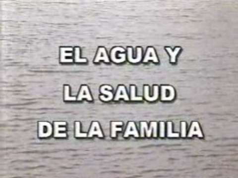 1 AGUA y SALUD; Curso AOM Agua Potable sin Planta Trat.
