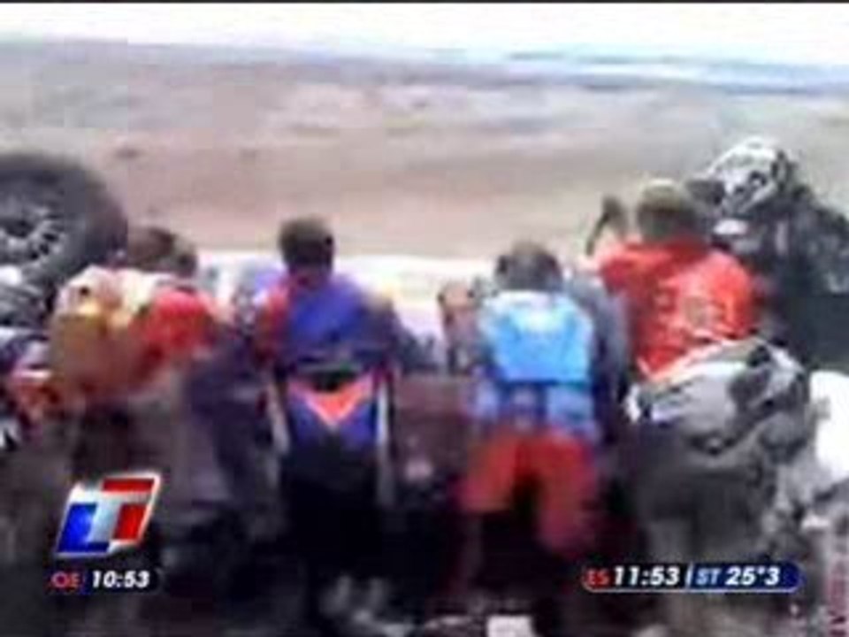 Dakar rally 2009 Sainz needs help