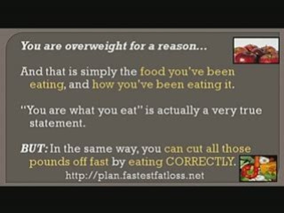 The Fastest Way To Lose Weight - Fat Loss Plan