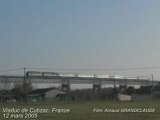 Train Corail IC Bordeaux-Nantes sur le viaduc de Cubzac