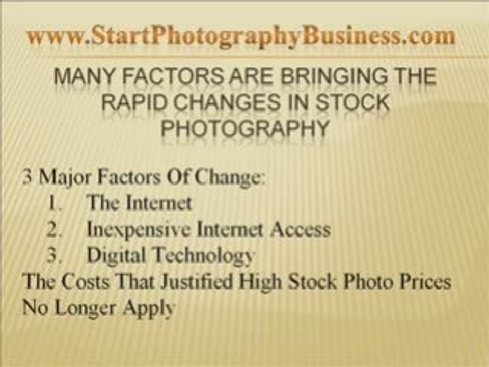 Start Photography Business Selling Photos