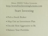 Basics of stock market investing