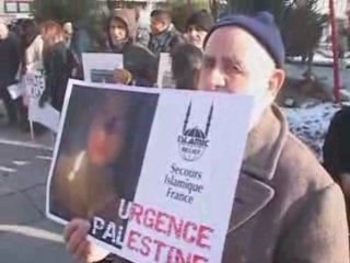 Troyes : Manifestation de soutien aux Palestiniens