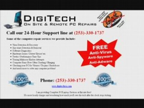 Tacoma & Seattle Computer Repair & Support