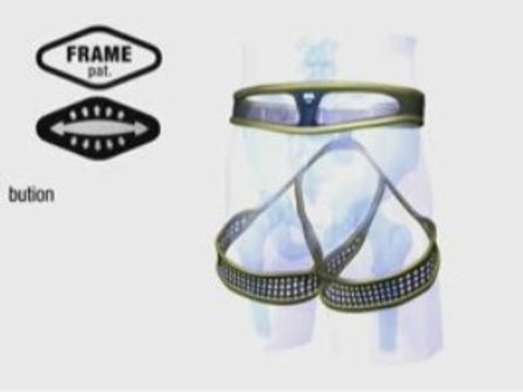 Petzl Harnais - Technologie Frame Construction
