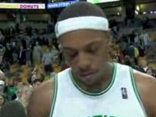NBA Paul Pierce talks about victory over Toronto