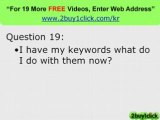 Adsense Keywords - FREE 20 Q & A You Asked