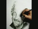 Speed painting Beppe Grillo