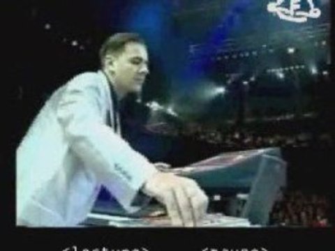 Laurent Garnier @ Victoires de la musique 1998