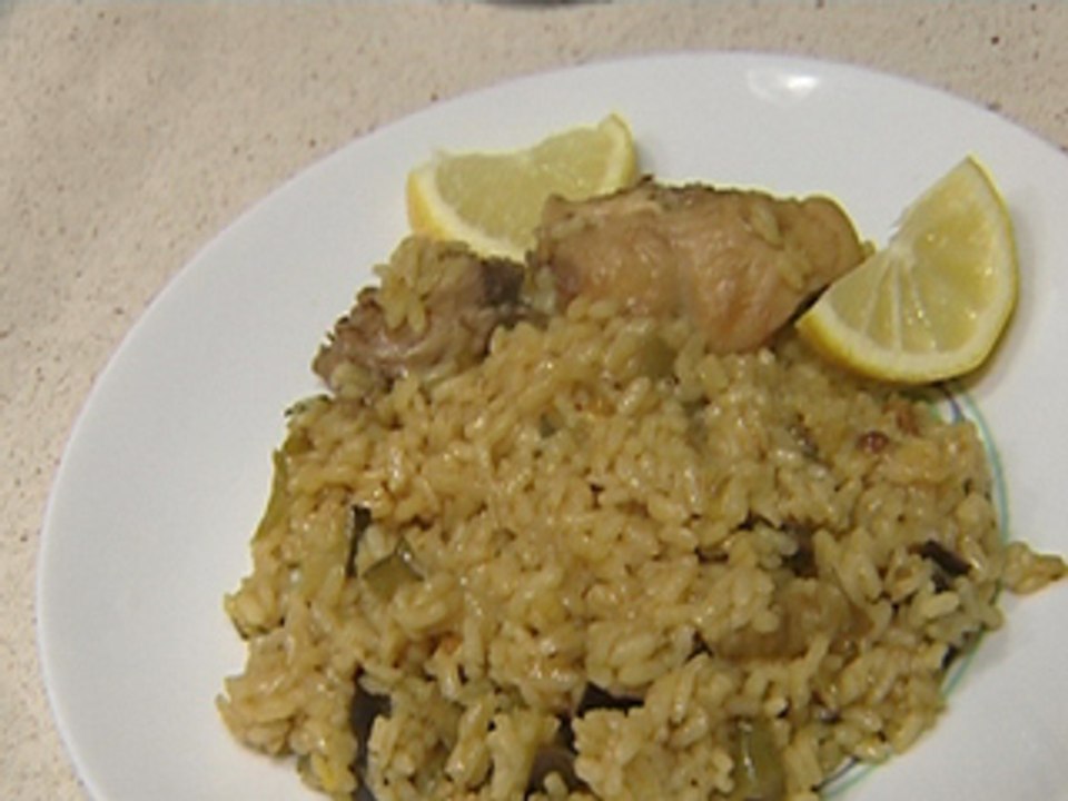 El arroz con conejo y verduras de Elisa